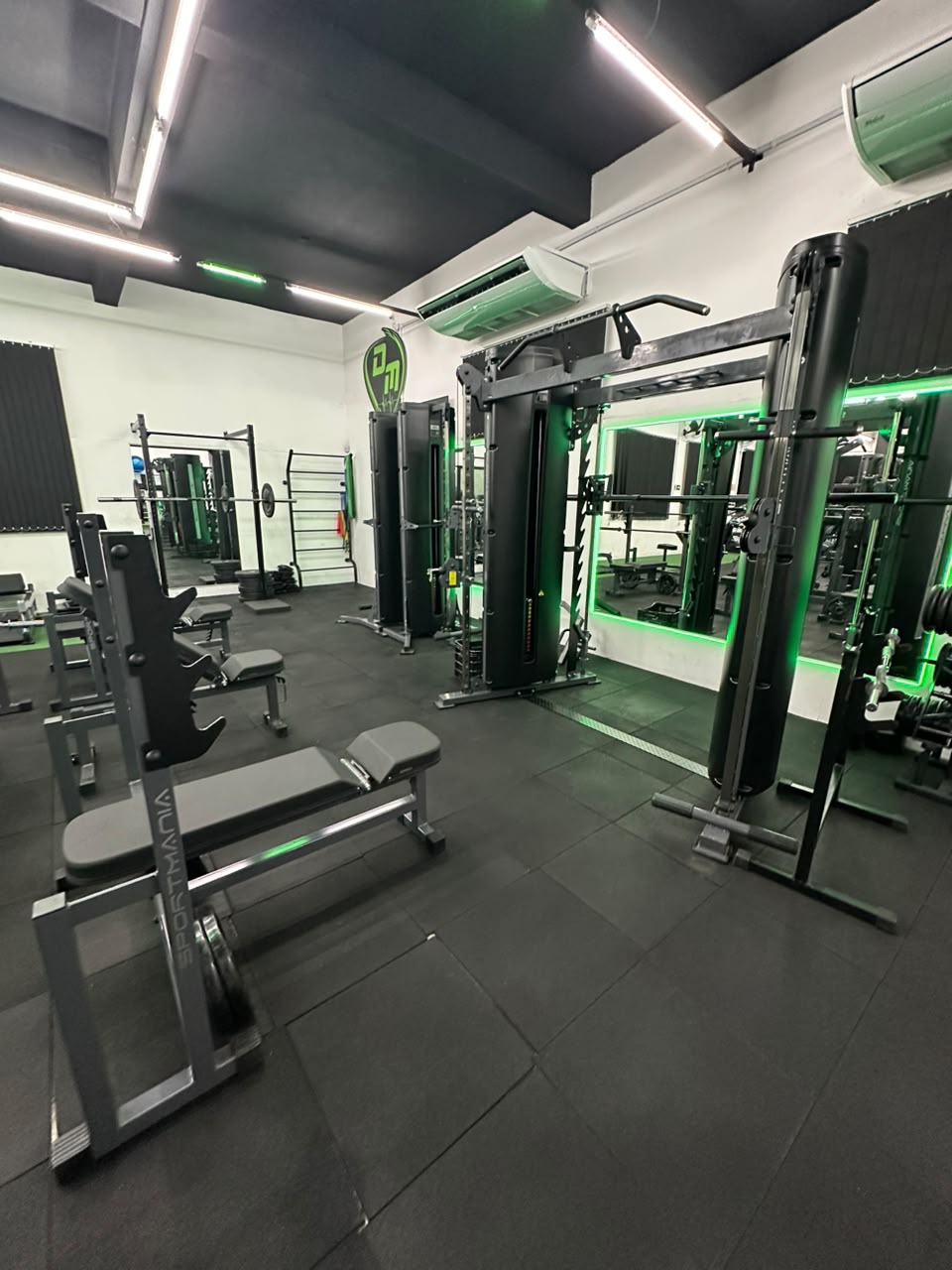 Estação Crossover & Smith Machine
